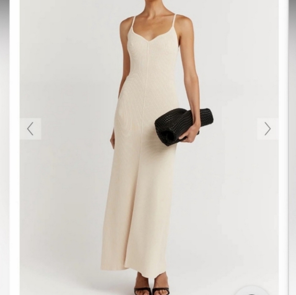 DISSH Koko Sweetheart Knit Maxi Dress